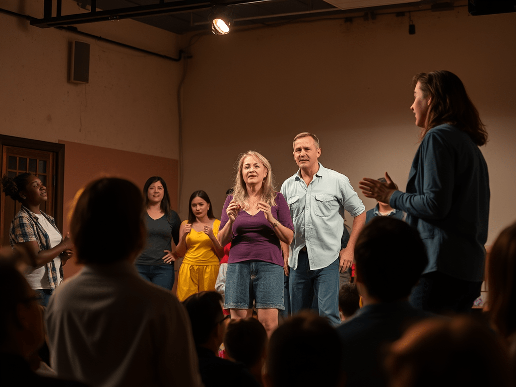 “Anyone Can Do Theatre, Even Actors”